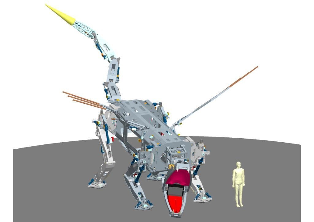 Самая главная задача при создании шагающих роботов. Робот Tradinno. Робот дракон Zollner Elektronik AG. Шагающий робот. Самый большой шагающий робот в мире.