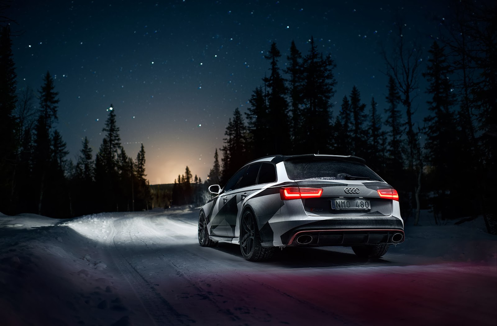 Audi rs6 Snow