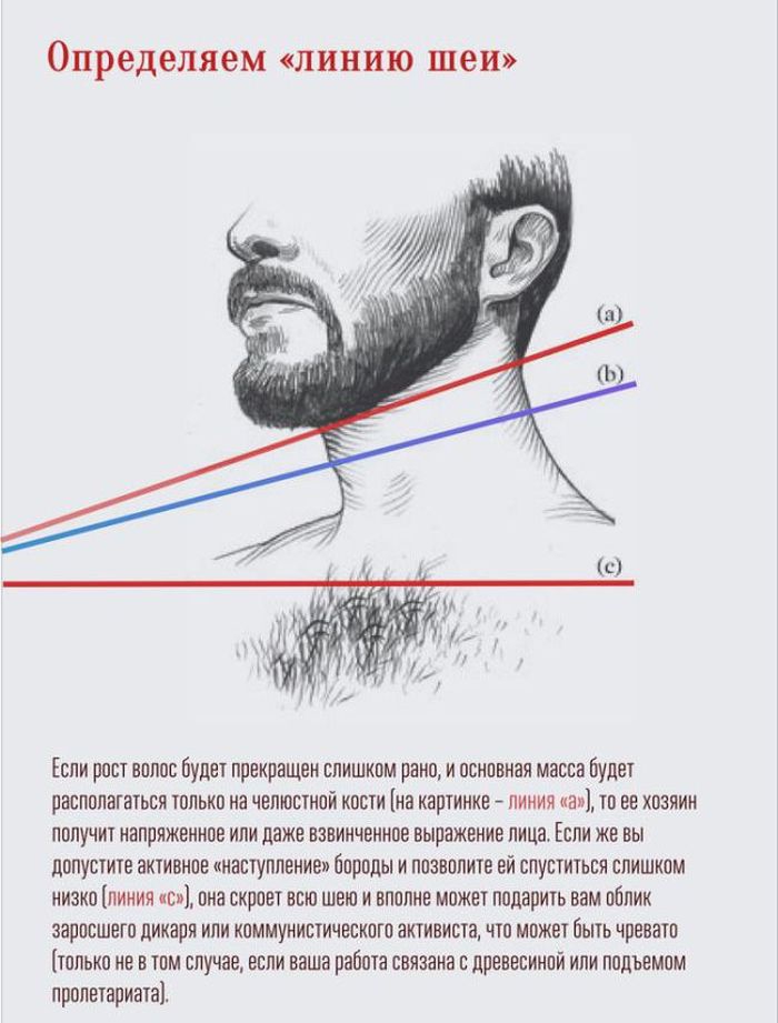 Как правильно опустить бороду или отпустить бороду