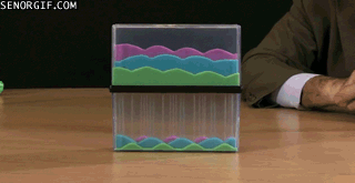 Необычные песочные часы 