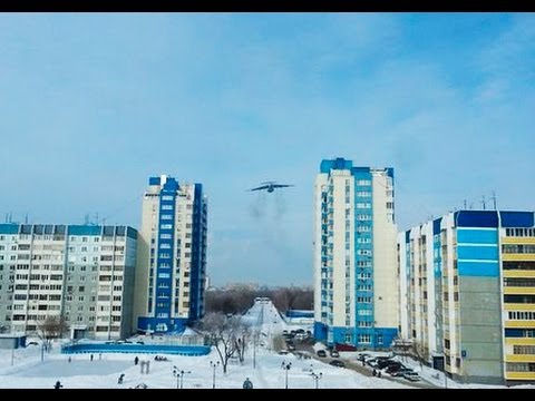 Странный полёт ИЛ-76 над Оренбургом