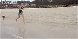 Обычный день на пляже в Австралии