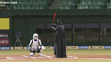 Бейсбол в стиле Star Wars 
