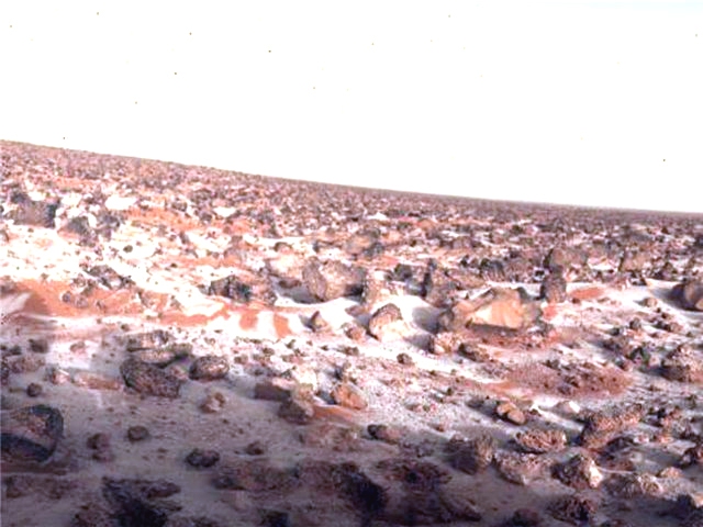 Фотографии с Марса в реальном цвете