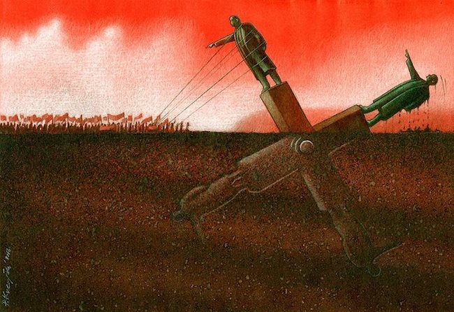 Карикатурист Pawel Kuczynski