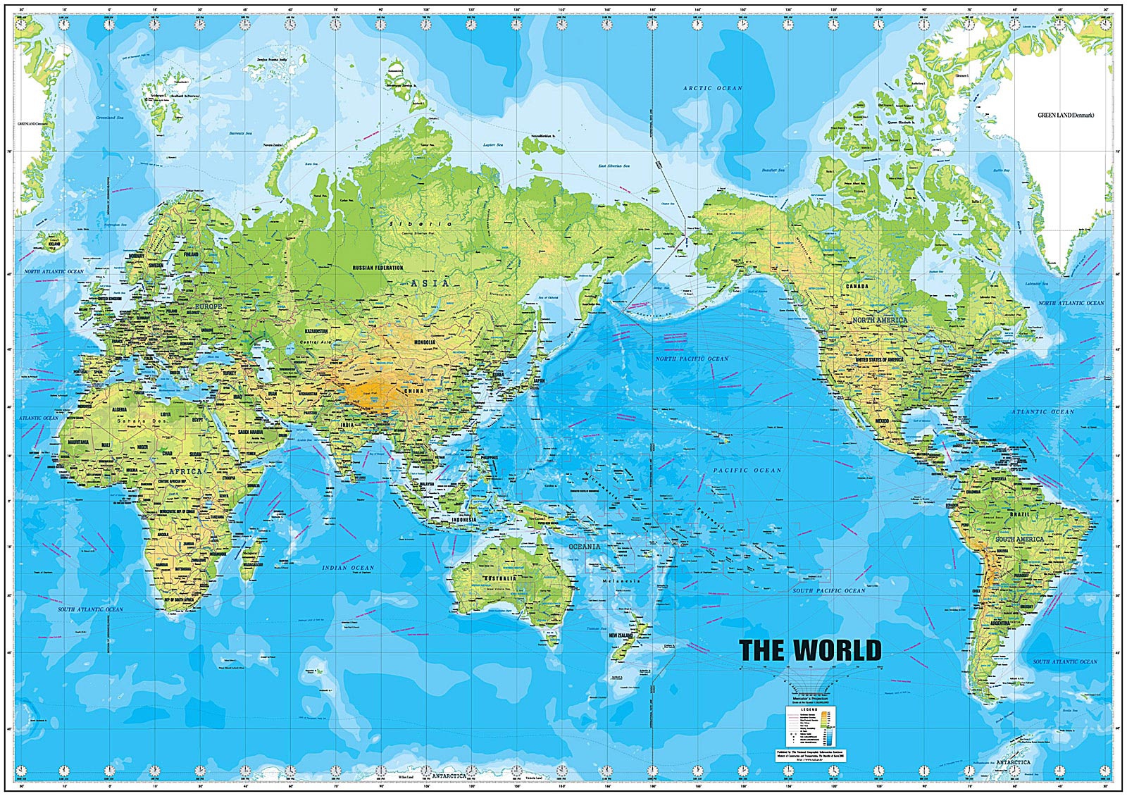 Географическая карта что показывает