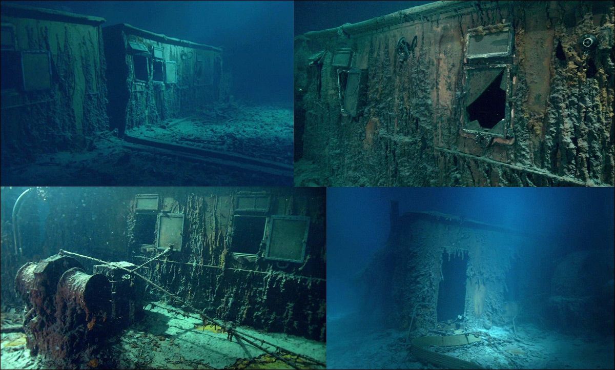 Утонувший домик. Потонувший корабль Титаник Северная Атлантика. Титаник на дне океана. Затонувший Титаник реальные фотографии. Титаник на дне 1985.