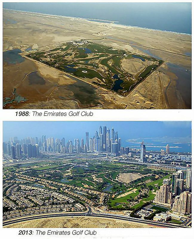 Дубай 20 лет назад и сейчас фото