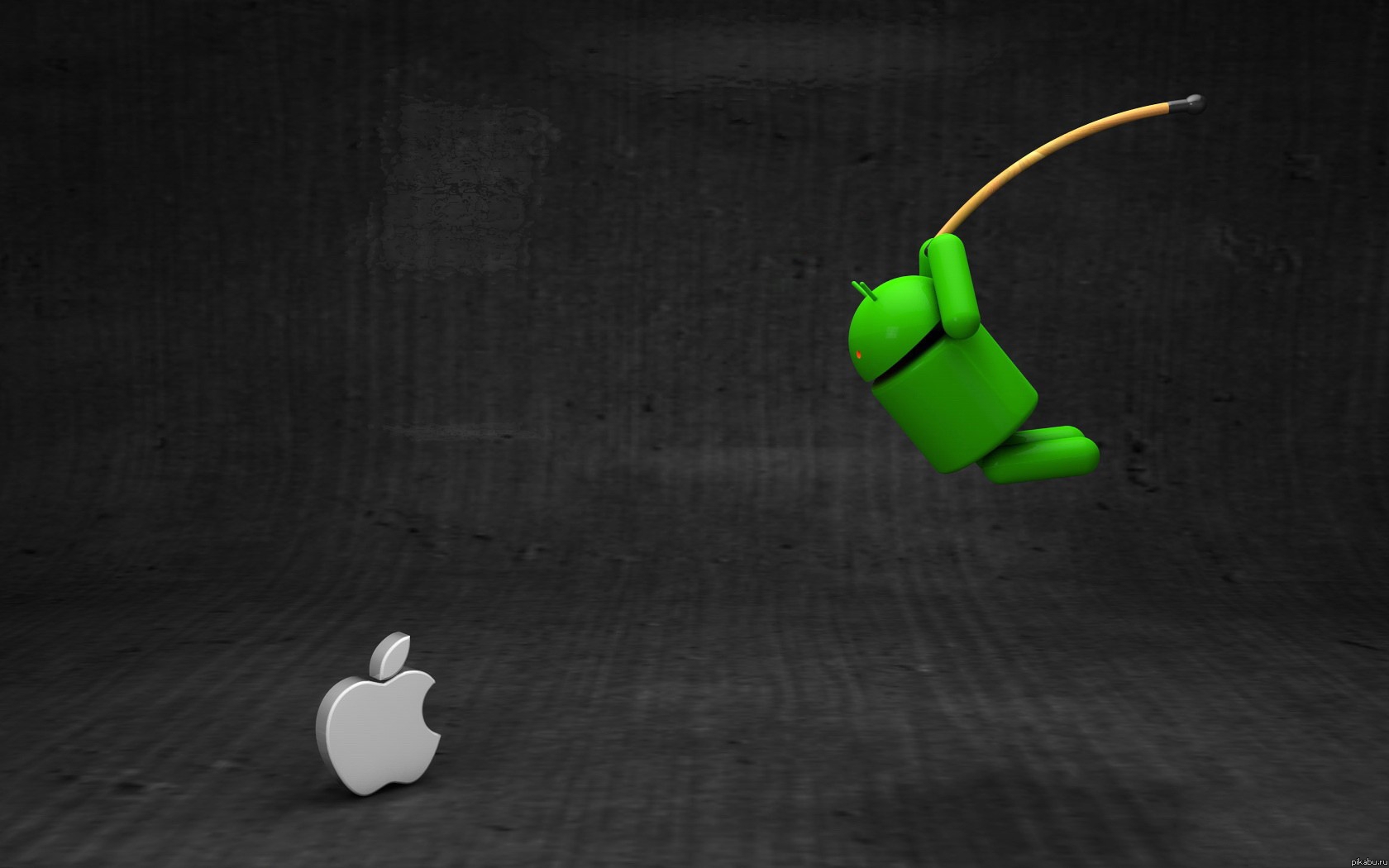 Андроид против яблока