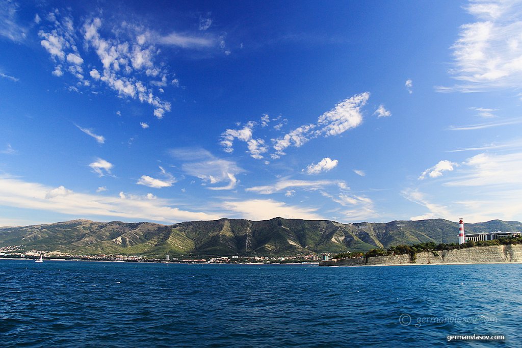 Вид на море геленджик