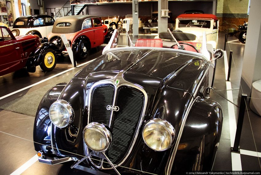 Автомобили индустриального музея Хемница и выставка автомобилей DKW