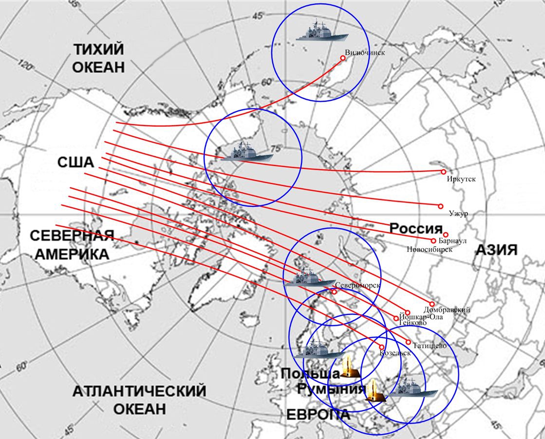 Каким будет поражение россии. Карта расположения ядерных ракет в Европе. Расположение системы про США на карте. Система противоракетной обороны США. Ядерные ракеты США на карте.