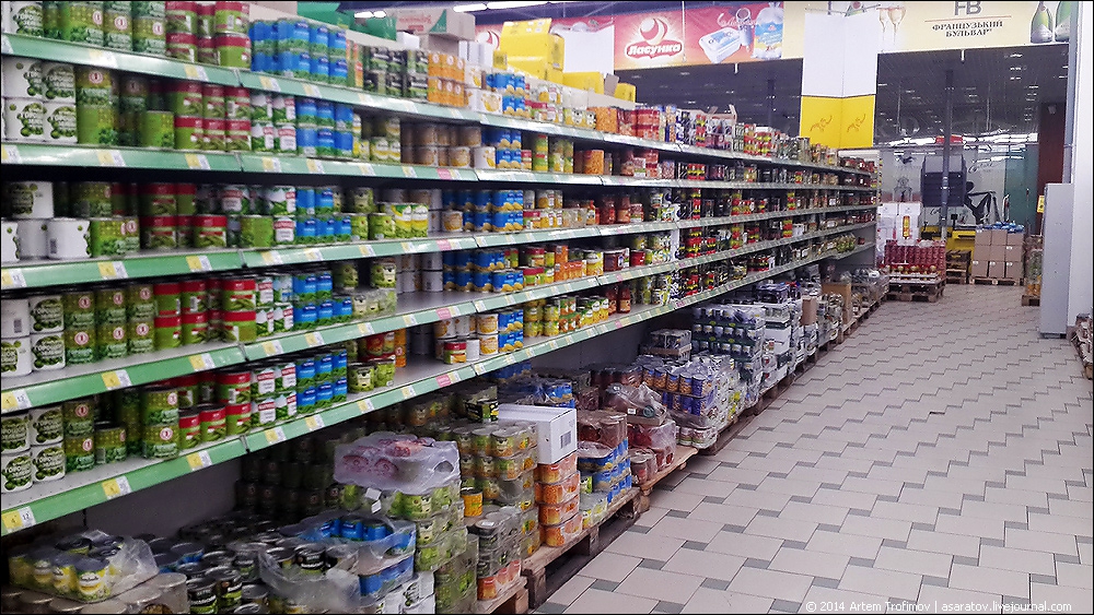 Как придумывают интернет-утки о пустых полках магазинов в Крыму