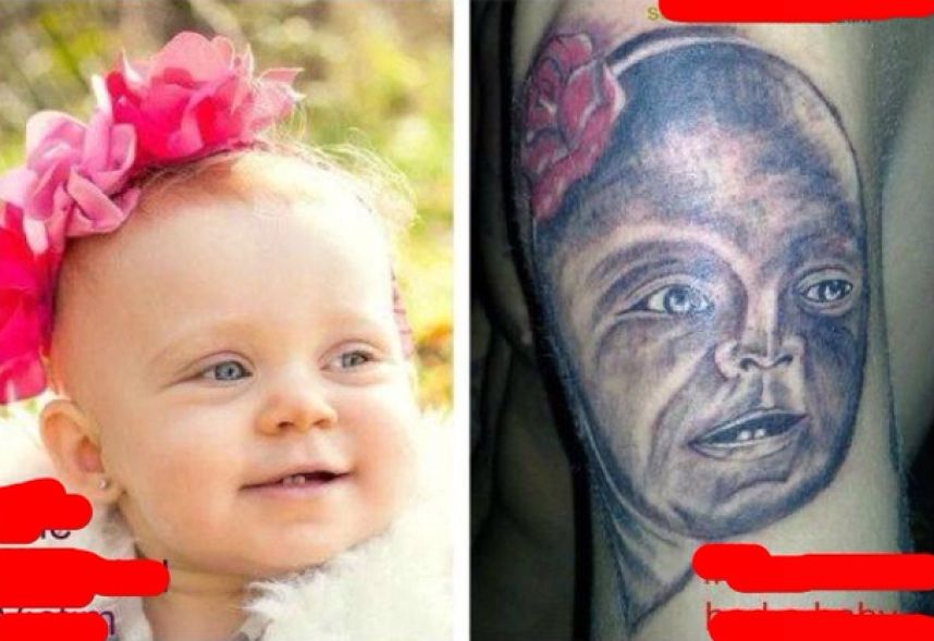 Странные и нелепые татуировки.