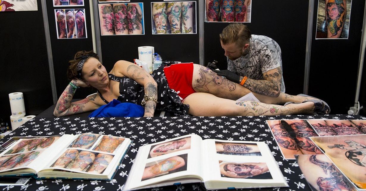 Фестиваль тату-искусства в Лондоне