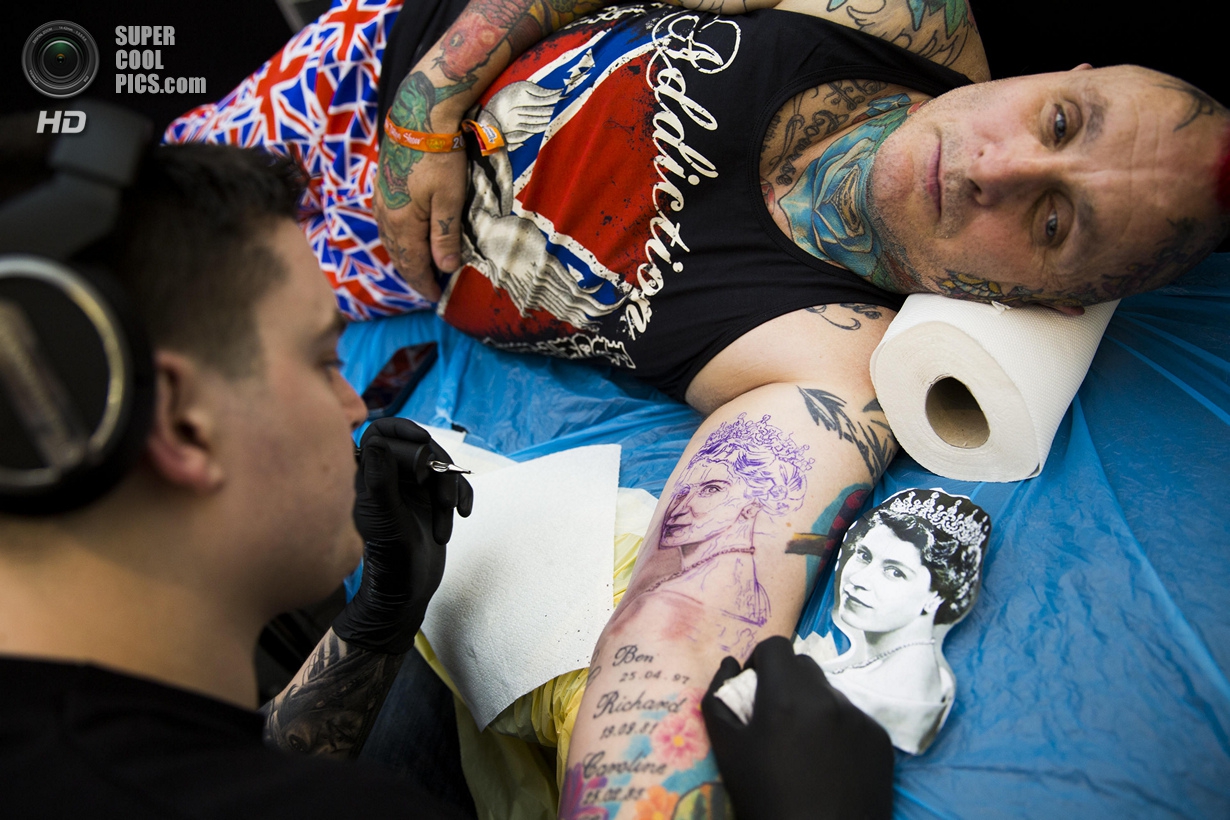 Фестиваль тату-искусства в Лондоне