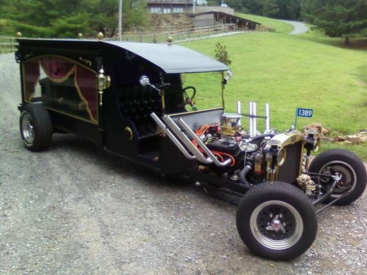 Этот Ford Hearse Rat Rod сделан на базе модели фордовского грузовичка 1922 ...
