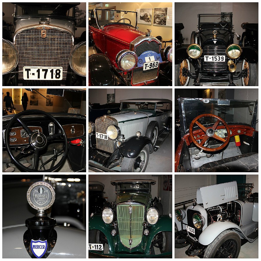 Коллекция ретро-машин в подвале отеля