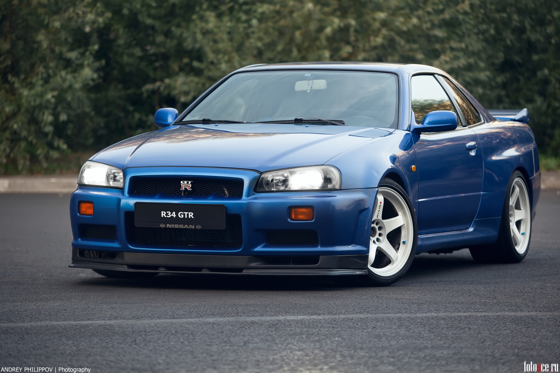 Nissan skyline r34 моделька