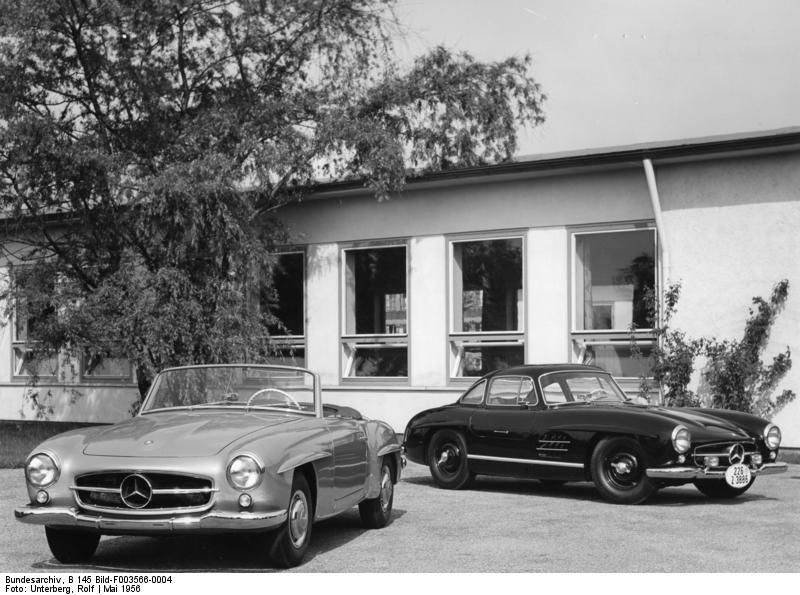 Как собирали Mercedes в середине прошлого века