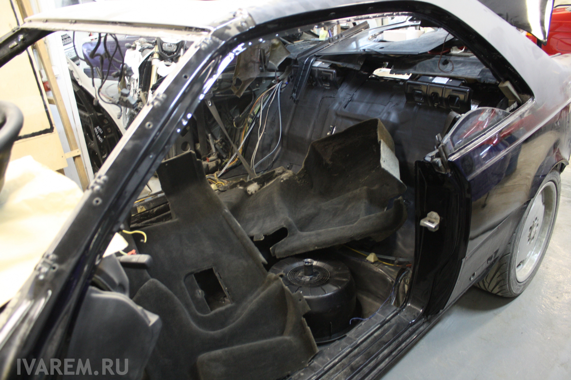 Mercedes Benz W140 Coupe полная реставрация кузова и салона.