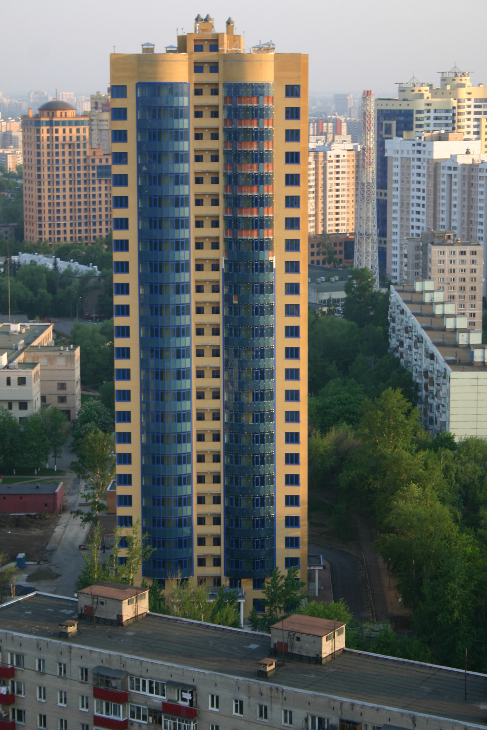 100 этажный дом в москве