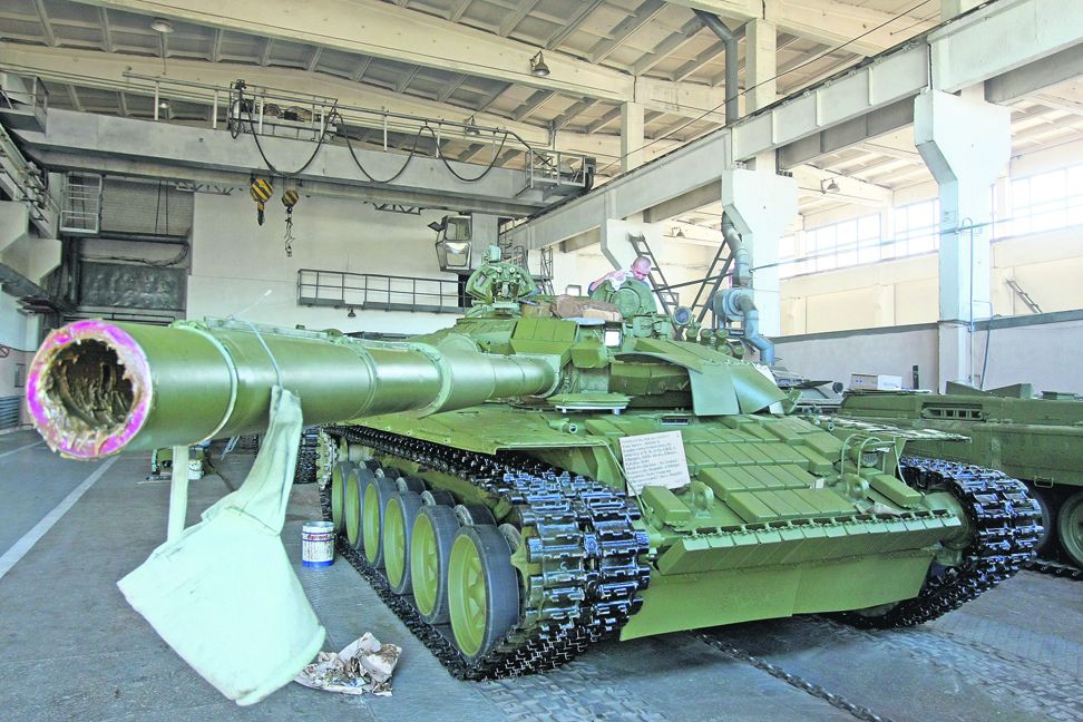 На Киевском бронетанковом заводе сперли танк
