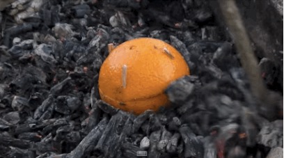 Как испечь пирог на углях
