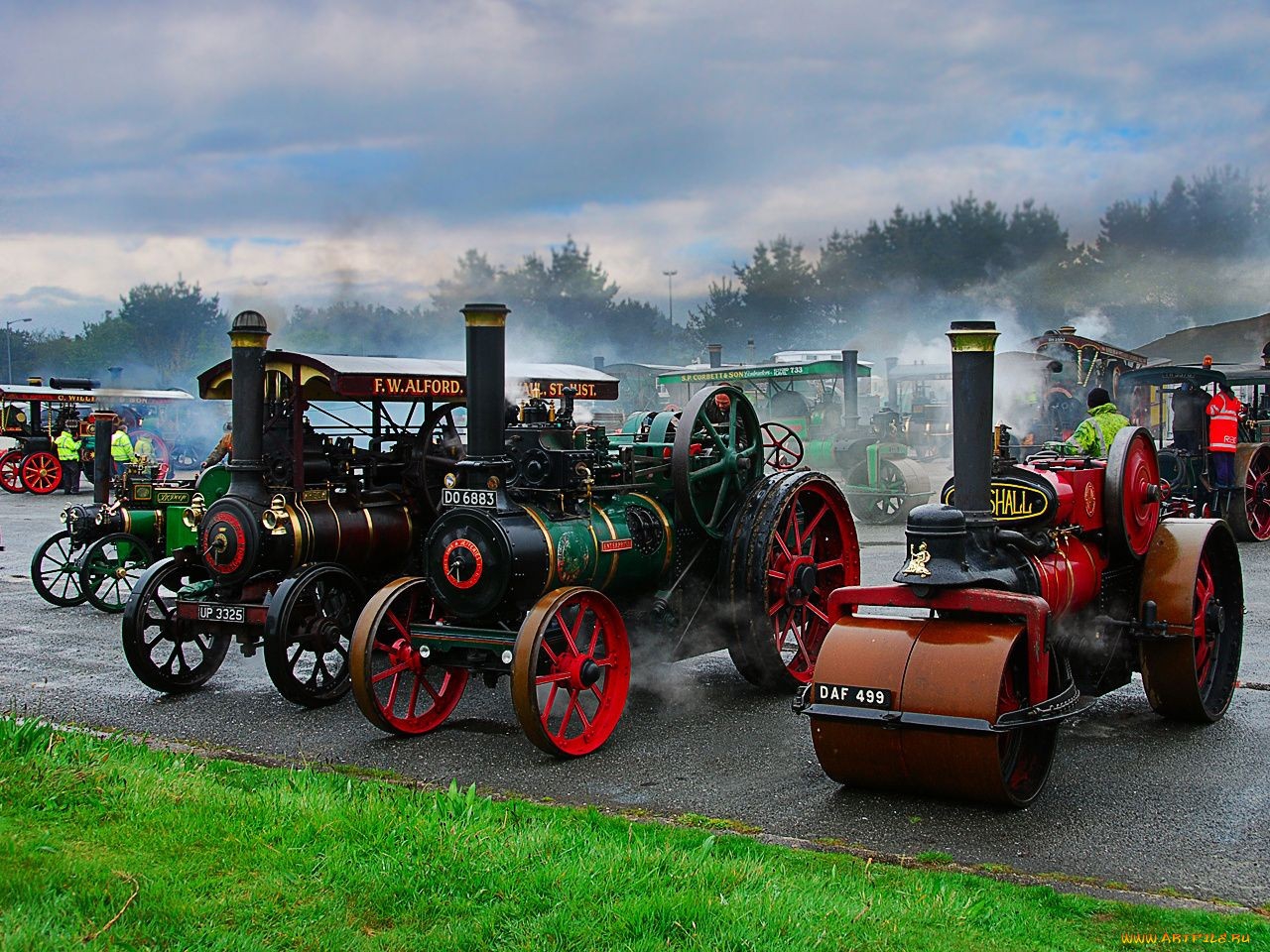 Great dorset steam fair фото 43