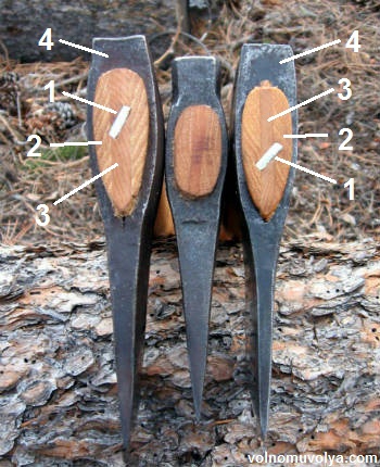 Клинья для колки дров: альтернатива топору-колуну