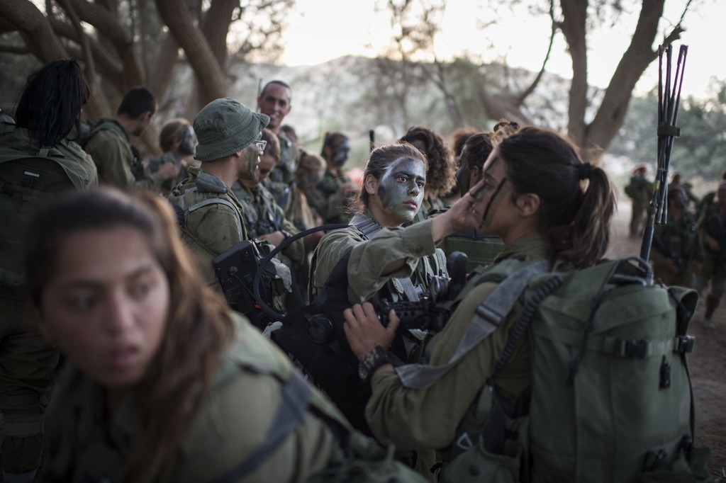  Девушки в армии израиля 