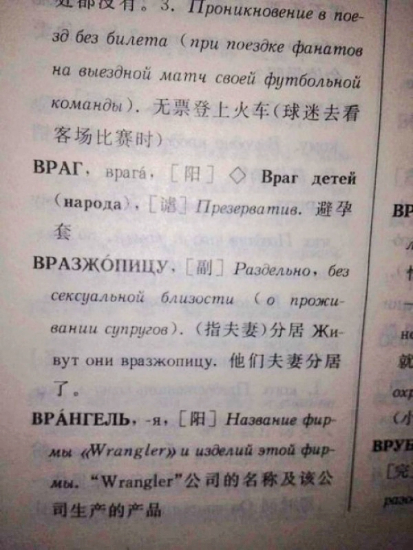 Сумасшедшие учебники русского для иностранцев