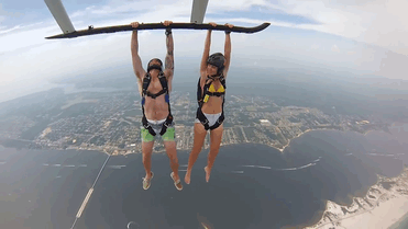 Прыжок с вертолета