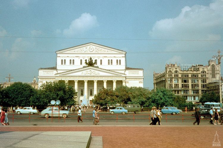 Советская Москва конца 60-х годов