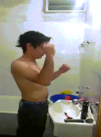 Слегка поджарил