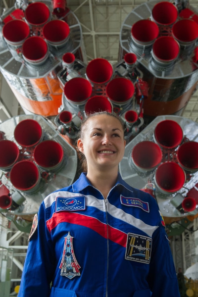 Женщина-космонавт Елена Серова
