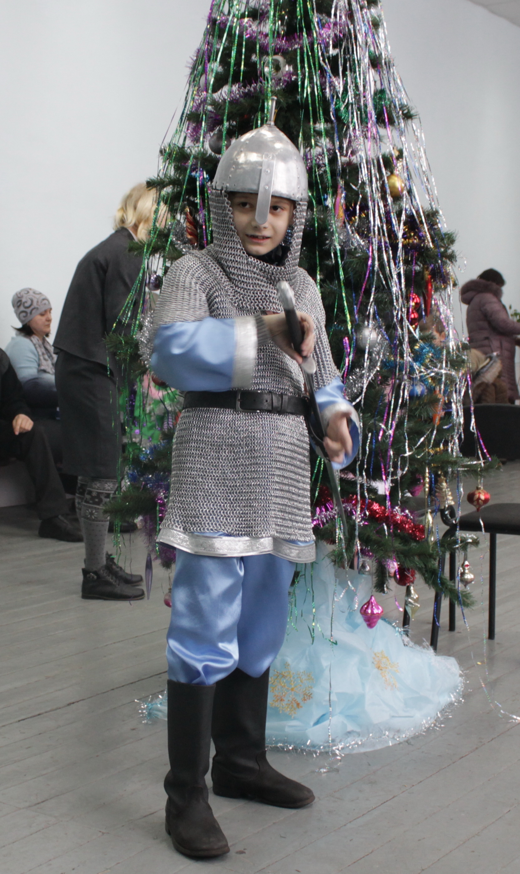 Новогодний костюм рыцаря/ богатыря для мальчика - как сшить своими руками?