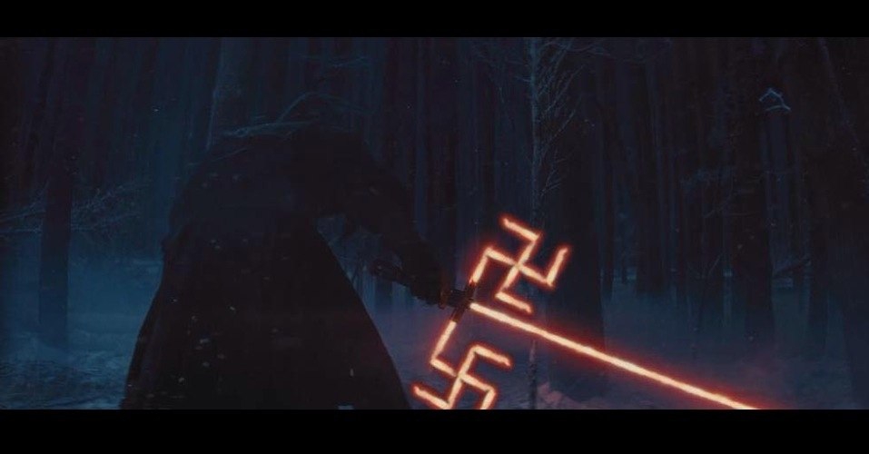 Фотожабы на лазерный меч из тизера фильма "Звёздные войны: Эпизод VII&...