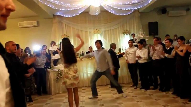 Грузинский танец на свадьбе 