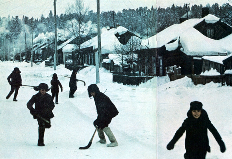 Русская зима в советских фотографиях