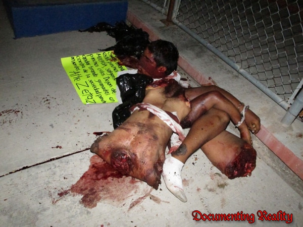 Жертвы насилия мексиканских картелей.