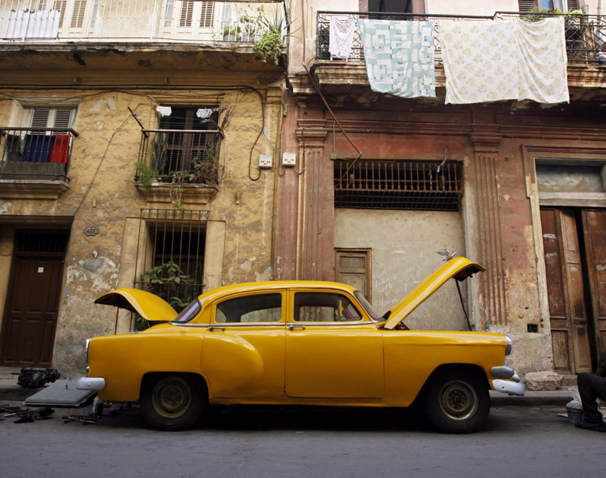 Куба и её ретро автомобили