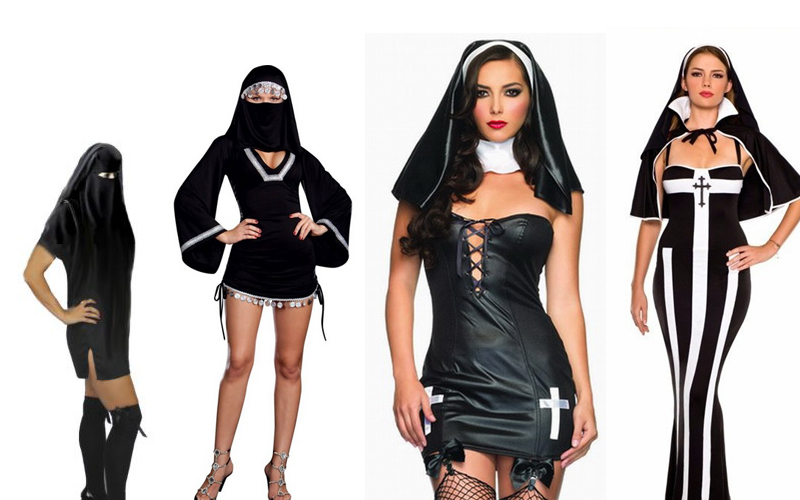 Религиозная одежда на Хэллоуин повергла общественность в шок 
