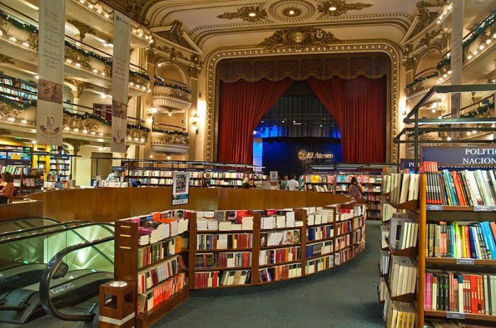 El Ateneo Grand Splendid – самый красивый книжный магазин