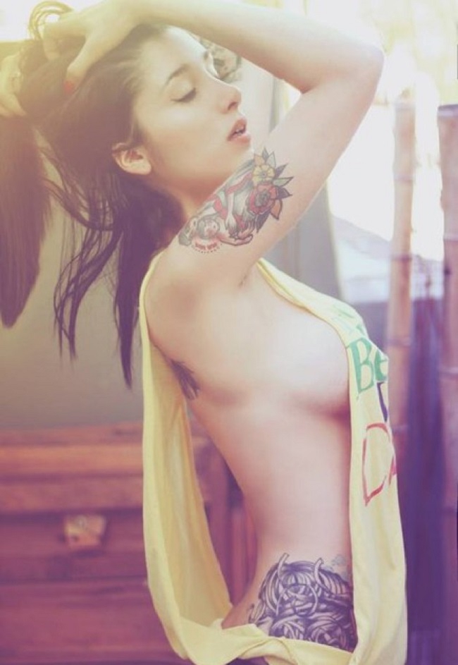 27 безумных татуировок на теле привлекательных девушек 
