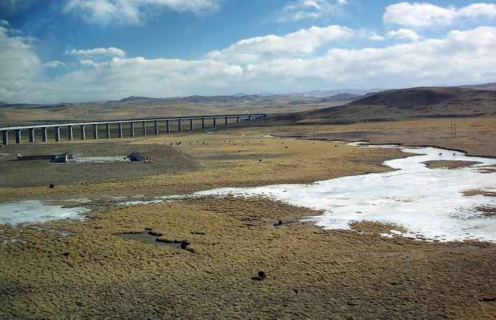  Как китайцы построили железную дорогу в Тибет 