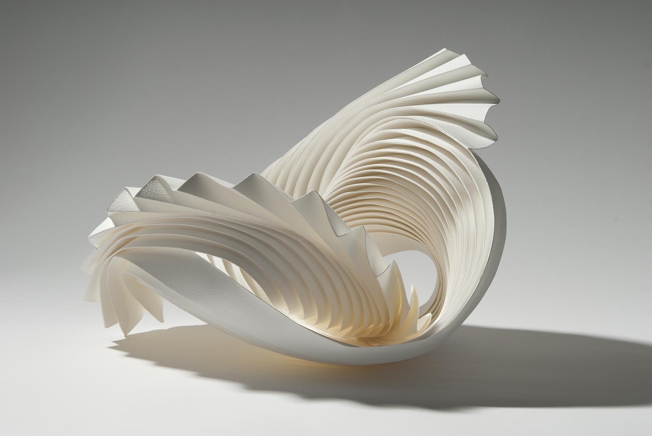 Ричард Суини — скульптор из Великобритании бумажные скульптуры