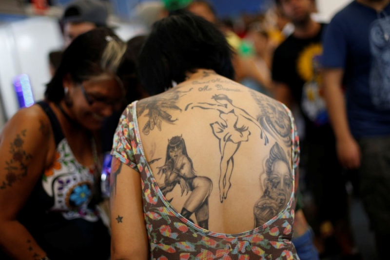 Неделя татуировок в Бразилии
