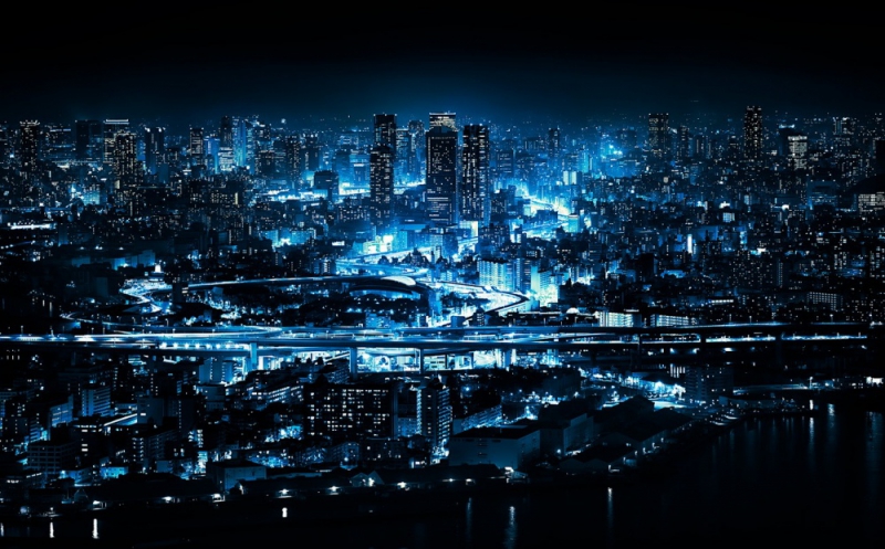 Фотоподборка ночных пейзажей городов