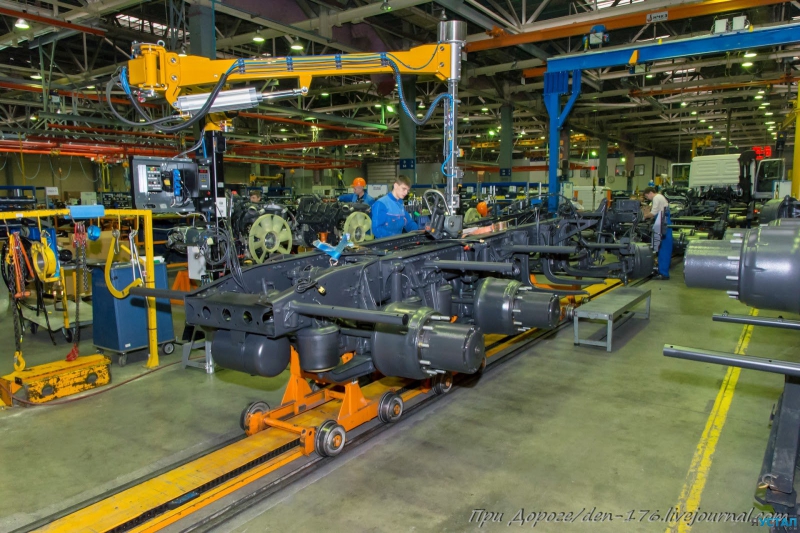 Как производят грузовики Mercedes-Benz в Набережных Челнах